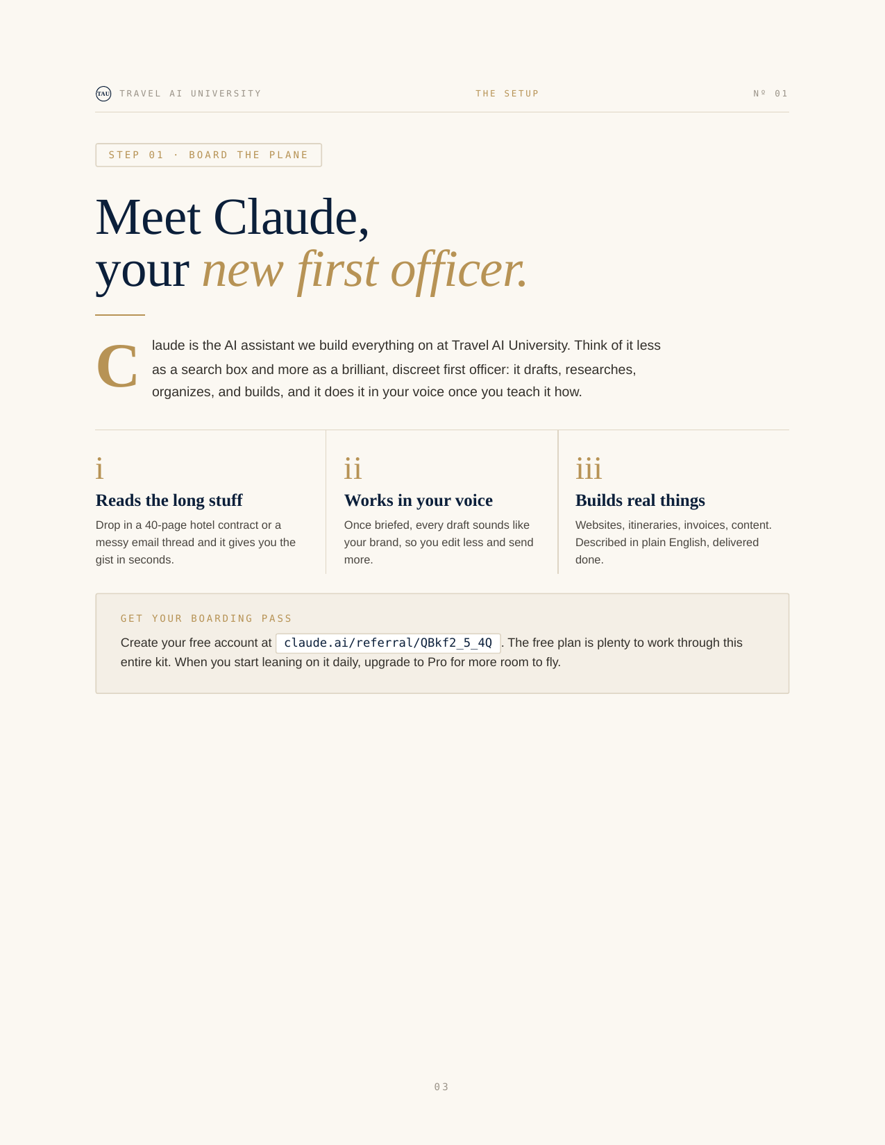 Travel AI Starter Kit — page preview 4